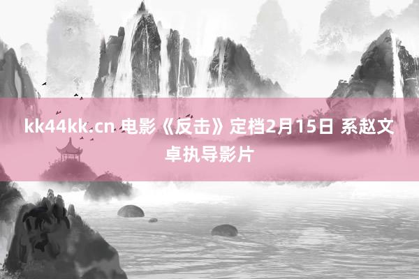 kk44kk.cn 电影《反击》定档2月15日 系赵文卓执导影片